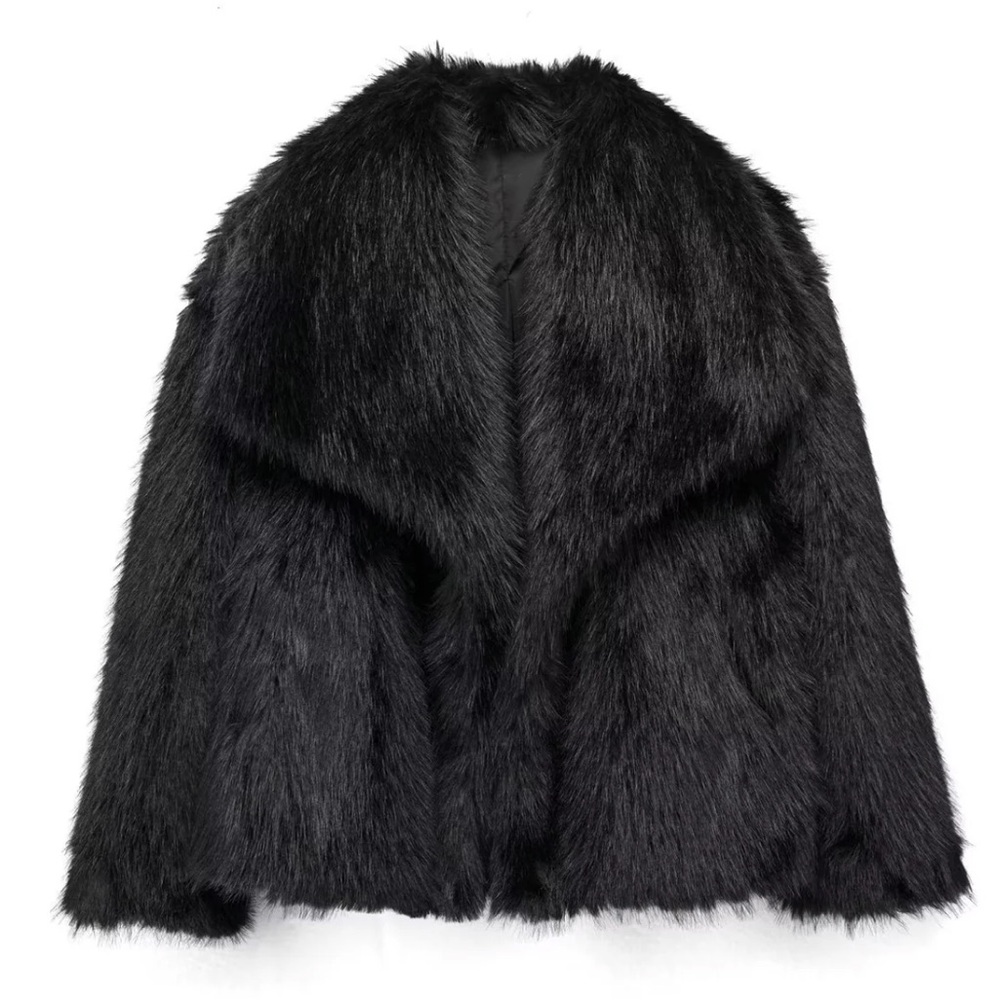 Toka Faux Fox Fur Jacket NWT